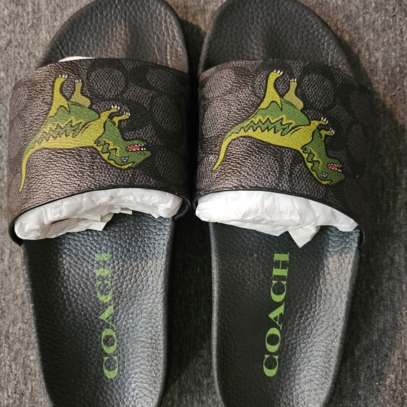 Coach rexy slides - Picture 2 of 4